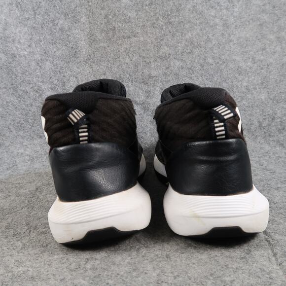 Under Armour Shoes Kids 5Y Basketball Sneakers Lockdown Mid Black Lace Up Youth - Picture 6 of 12